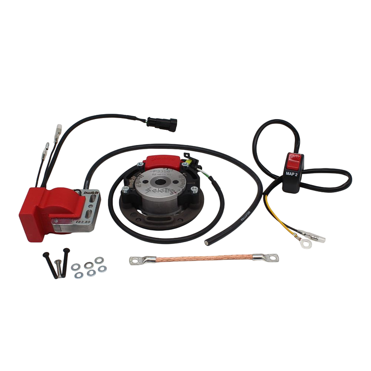 Ignição Italkit Minarelli AM6 com Rotor de Dupla Curvatura  1