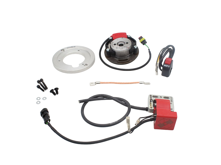 Ignição do Rotor Interior Yamaha DT 50 LC Double Curve Racing Italkit  1