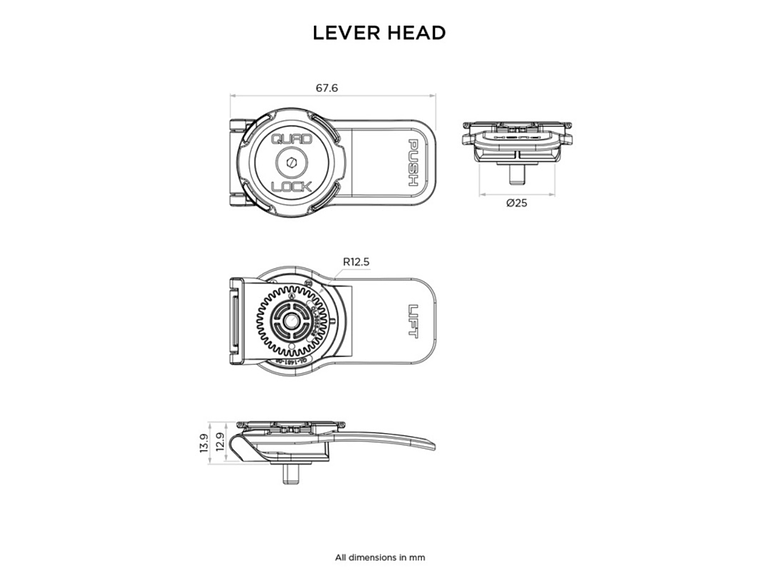 Cabeça Quad Lock 360  2