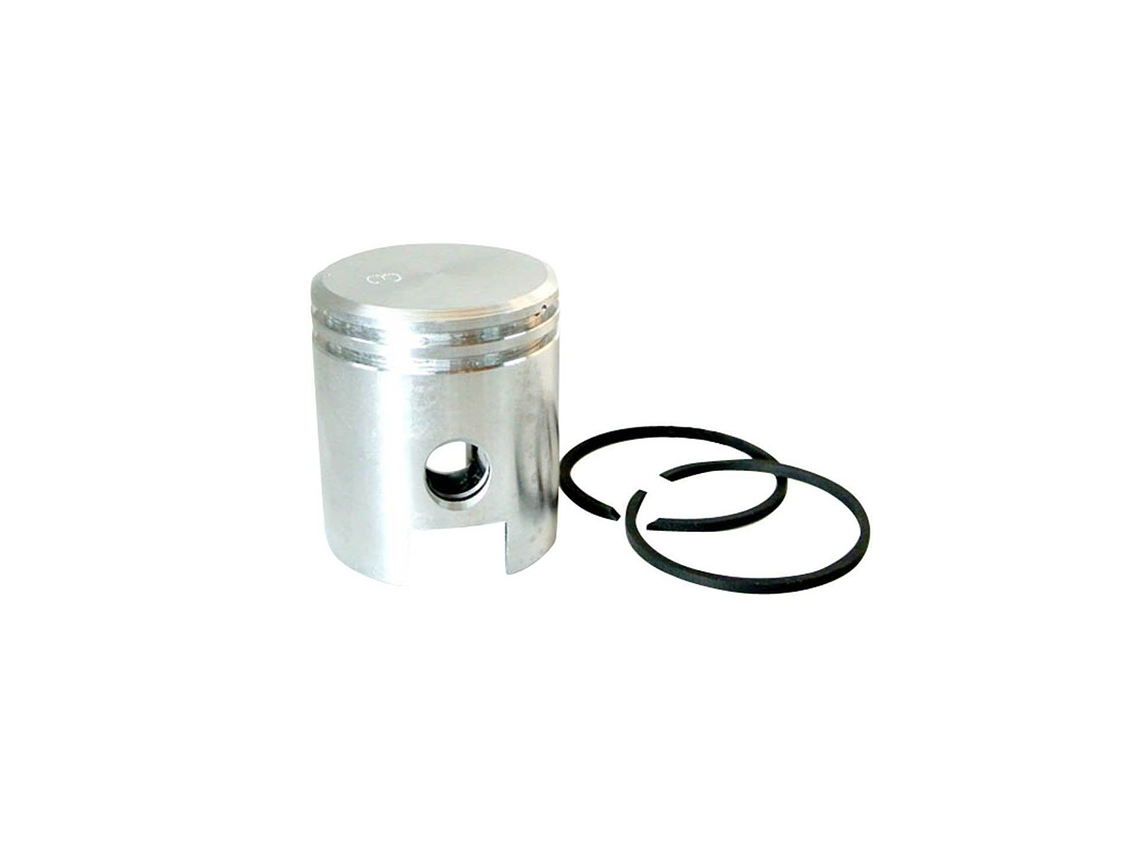 Pistão Vertex 22222 Yamaha DT 50 LC (2 Segmentos)  1