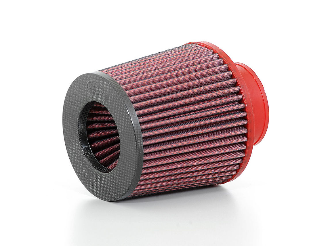 Filtro ar BMC TapeVermelho Carbon Top Ø70mm - FBTS70-150C 1