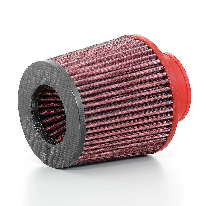 Filtro ar BMC TapeVermelho Carbon Top Ø70mm - FBTS70-150C 1