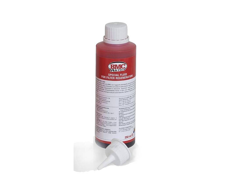 Lubrificante para filtro ar BMC garrafa de 250ml 1