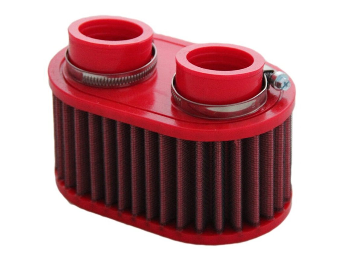 Filtro ar BMC universal duplo Ø47mm 1