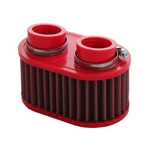 Filtro ar BMC universal duplo Ø38mm