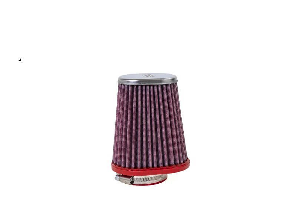 Filtro ar BMC TapeVermelho Offset-Left Ø50mm - FBPF50-120L 1