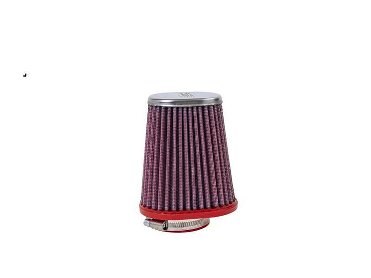 Filtro ar BMC TapeVermelho Offset-Left Ø50mm - FBPF50-120L 1