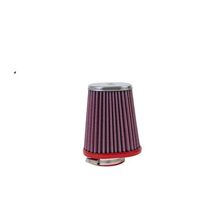 Filtro ar BMC TapeVermelho Offset-Left Ø50mm - FBPF50-120L 1
