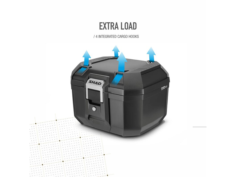 Top Case SHAD Terra TR41 (Preto)  4