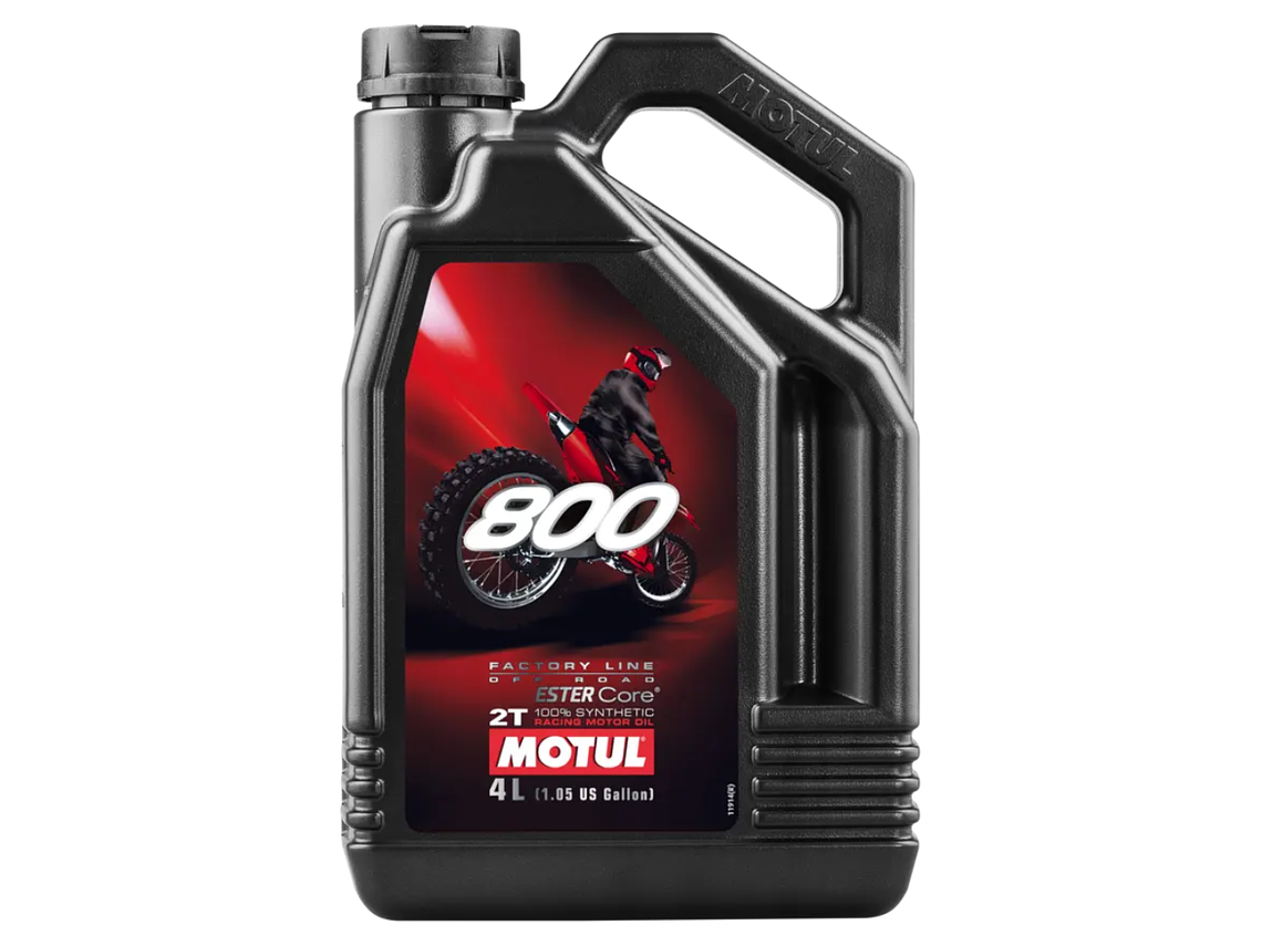 Óleo Mistura Motul 800 2T Factory Line OffRoad 4 Litros  1