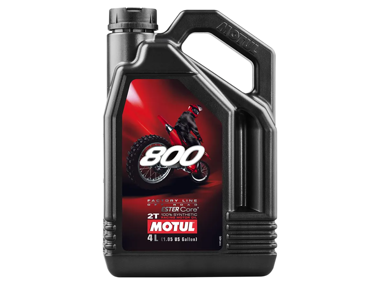 Óleo Mistura Motul 800 2T Factory Line OffRoad 4 Litros  1