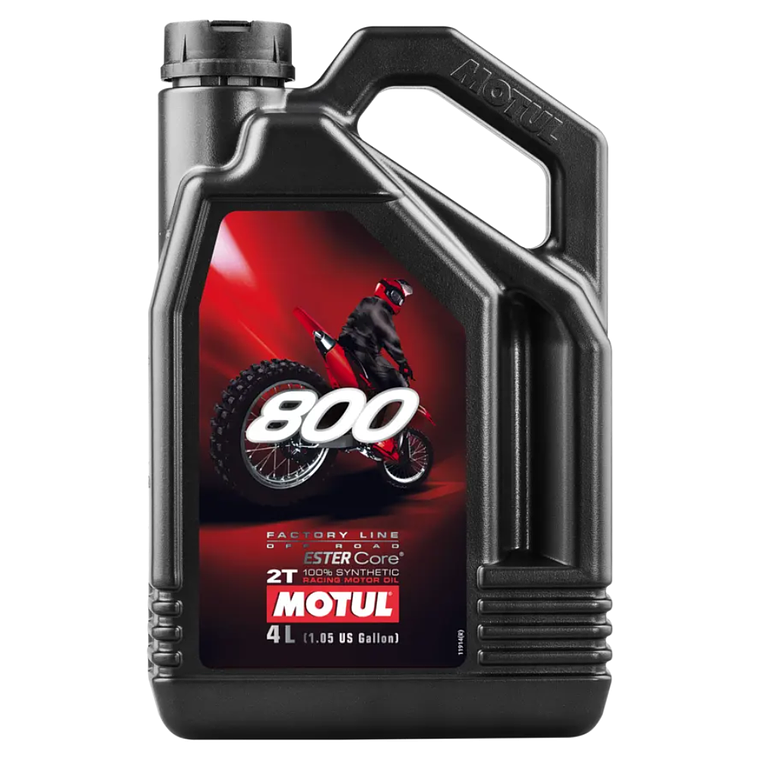 Óleo Mistura Motul 800 2T Factory Line OffRoad 4 Litros  1