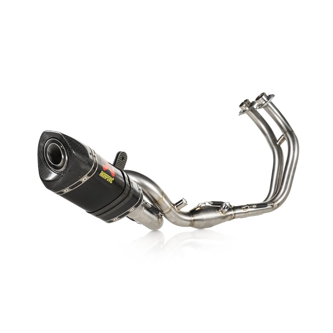Escape Completo Akrapovic Racing Carbono Yamaha MT 07 / Tracer 7 / 700 / GT / XSR 700  1