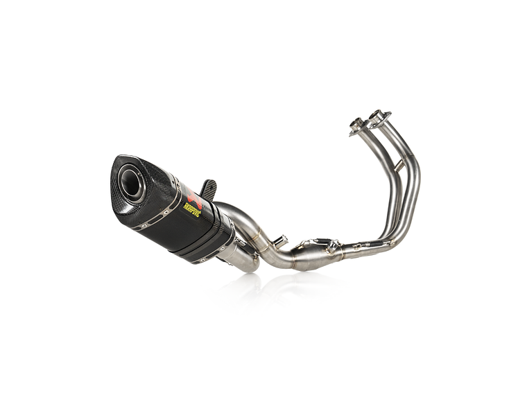 Escape Completo Akrapovic Racing Carbono Yamaha MT 07 / Tracer 7 / 700 / GT / XSR 700  1