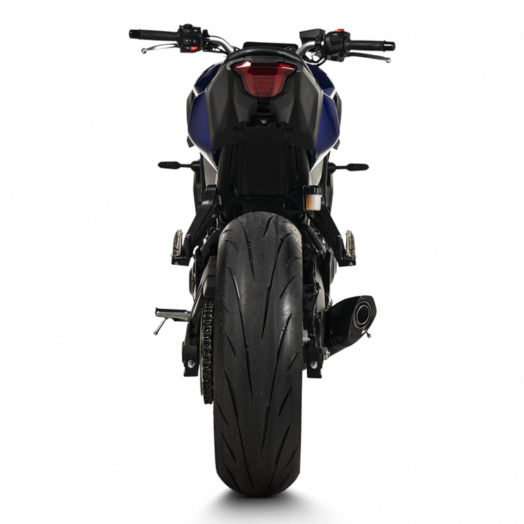 Escape Completo Akrapovic Racing Carbono Yamaha MT 07 / Tracer 7 / 700 / GT / XSR 700  3
