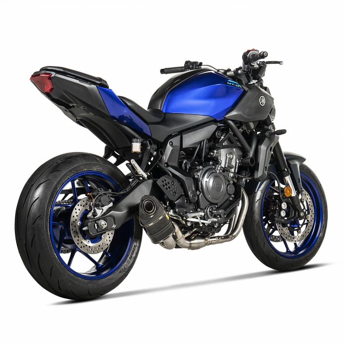 Escape Completo Akrapovic Racing Carbono Yamaha MT 07 / Tracer 7 / 700 / GT / XSR 700  4
