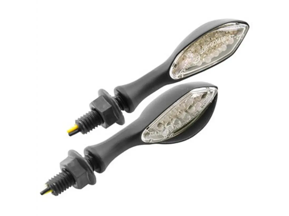 Pisca 16 LED com viseira tipo pera 1