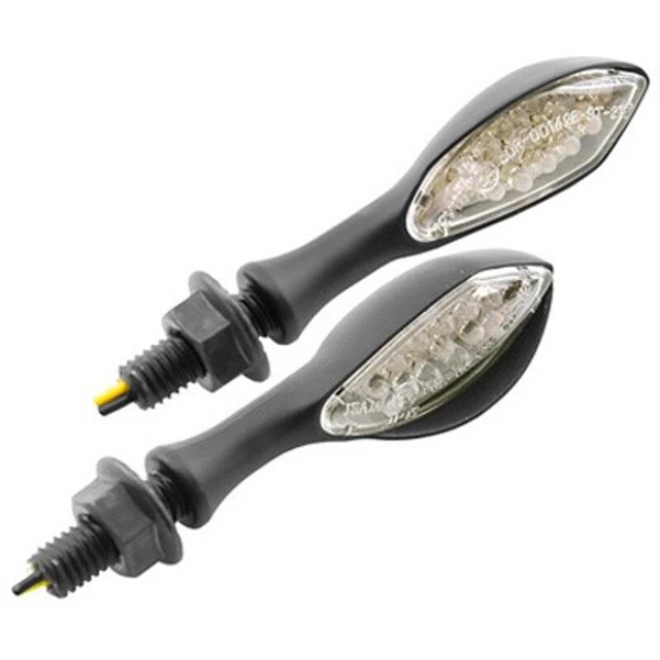 Pisca 16 LED com viseira tipo pera 1