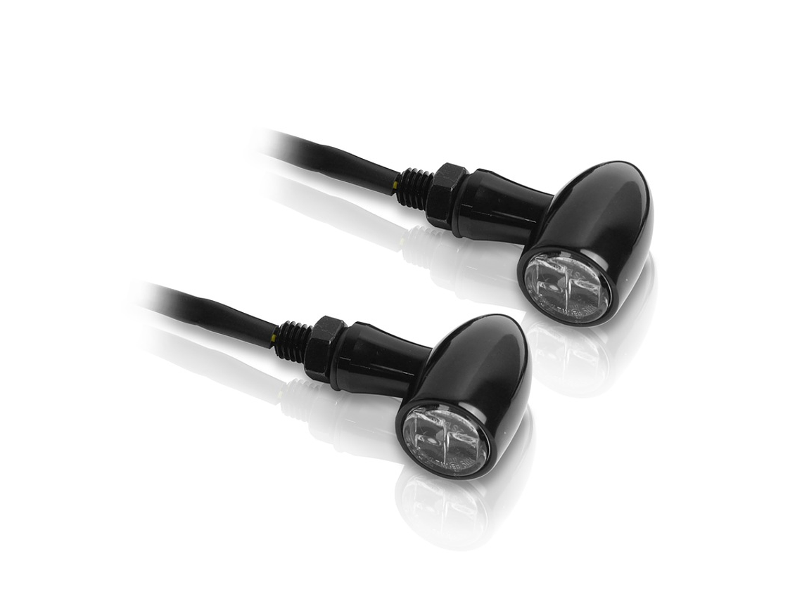 Conjunto de Piscas Alumínio LED V PARTS 12V2.7W 38x22,5mm 1