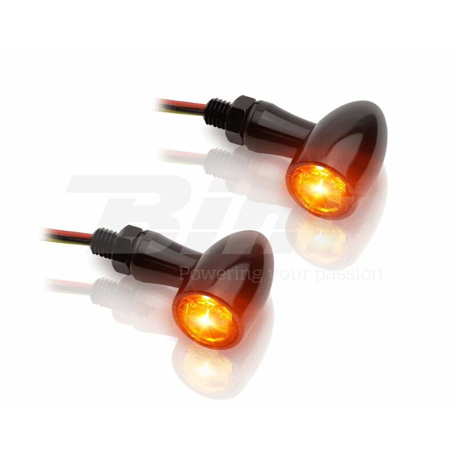 Conjunto de Piscas Traseiras+luz Traseira alu. LED V PARTS 12V2.7W 38x22,5mm