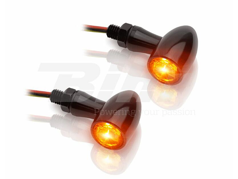 Conjunto de Piscas Traseiras+luz Traseira alu. LED V PARTS 12V2.7W 38x22,5mm 1
