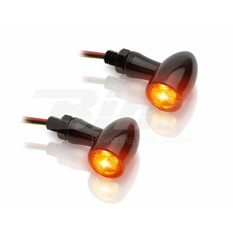 Conjunto de Piscas Traseiras+luz Traseira alu. LED V PARTS 12V2.7W 38x22,5mm 1