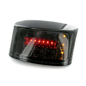 Luz Traseira V PARTS LED com piscas integrados, fumada, MBK/Yamaha