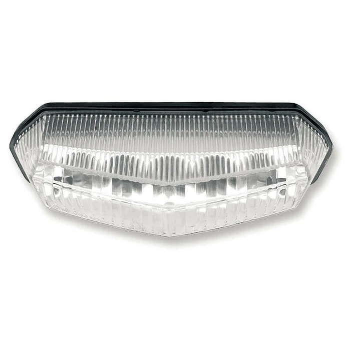 Luz Traseira V PARTS LED com piscas integrados, fumada, MBK/Yamaha 1