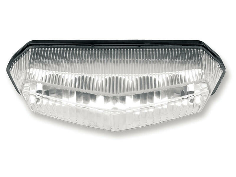 Luz Traseira V PARTS LED com piscas integrados, fumada, MBK/Yamaha 1