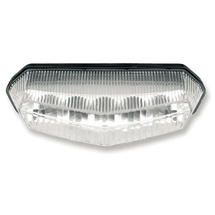 Luz Traseira V PARTS LED com piscas integrados, fumada, MBK/Yamaha 1
