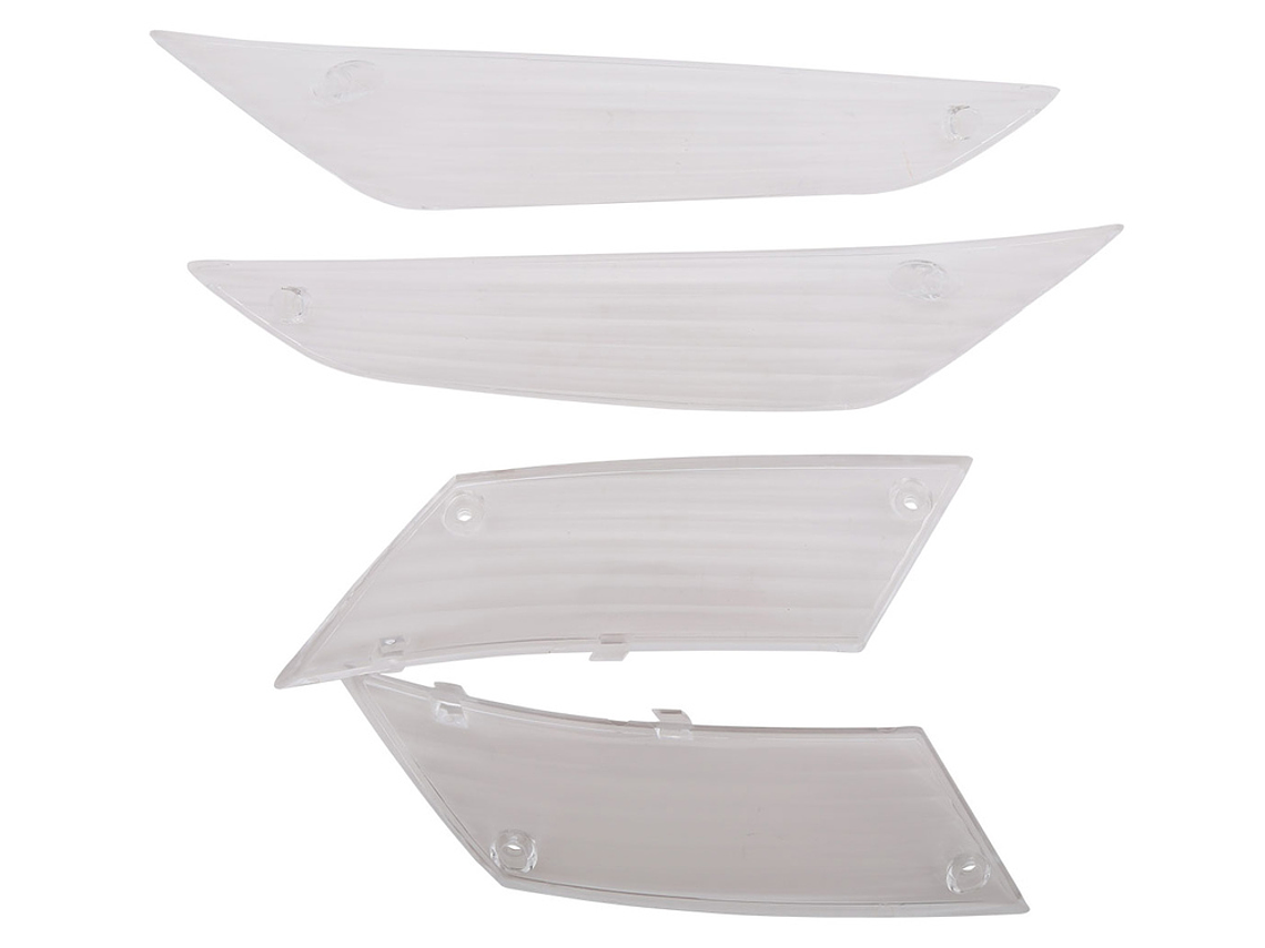 Vidro pisca V PARTS tipo OEM, LED, transparente, Piaggio Zip 50 1