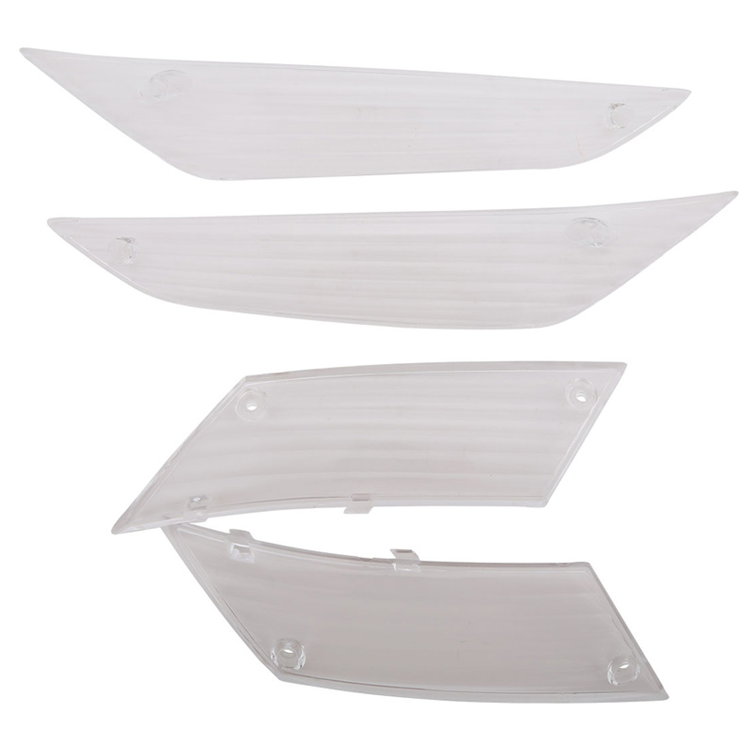 Vidro pisca V PARTS tipo OEM, LED, transparente, Piaggio Zip 50