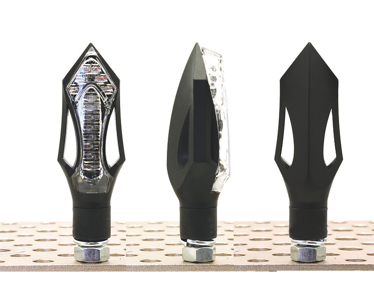 Piscas V PARTS Arrow LED preto universal 1