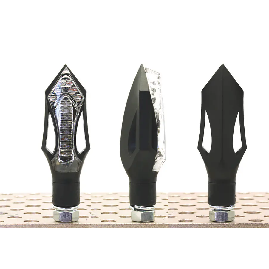 Piscas V PARTS Arrow LED preto universal 1