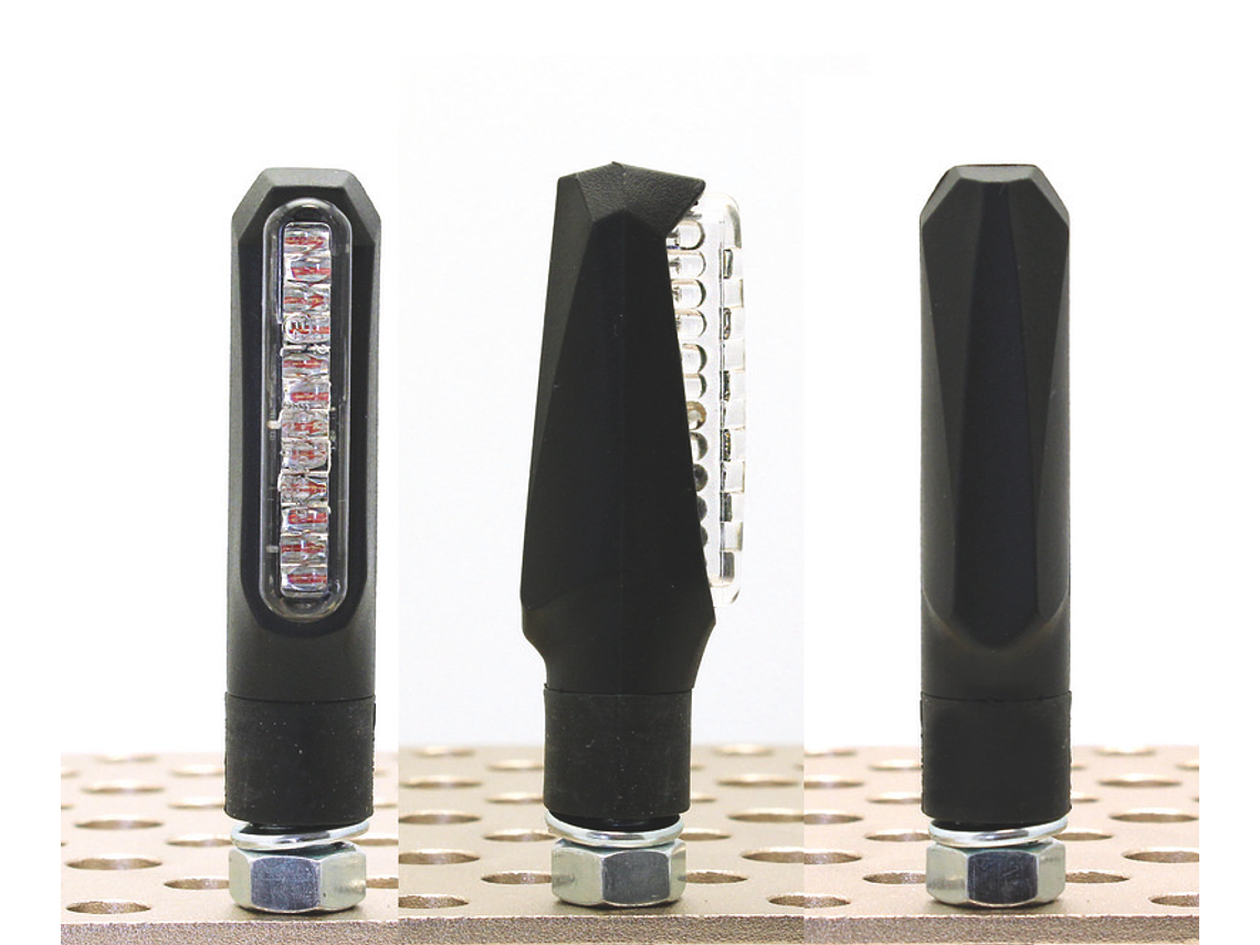 Piscas V PARTS Line LED preto universal 1