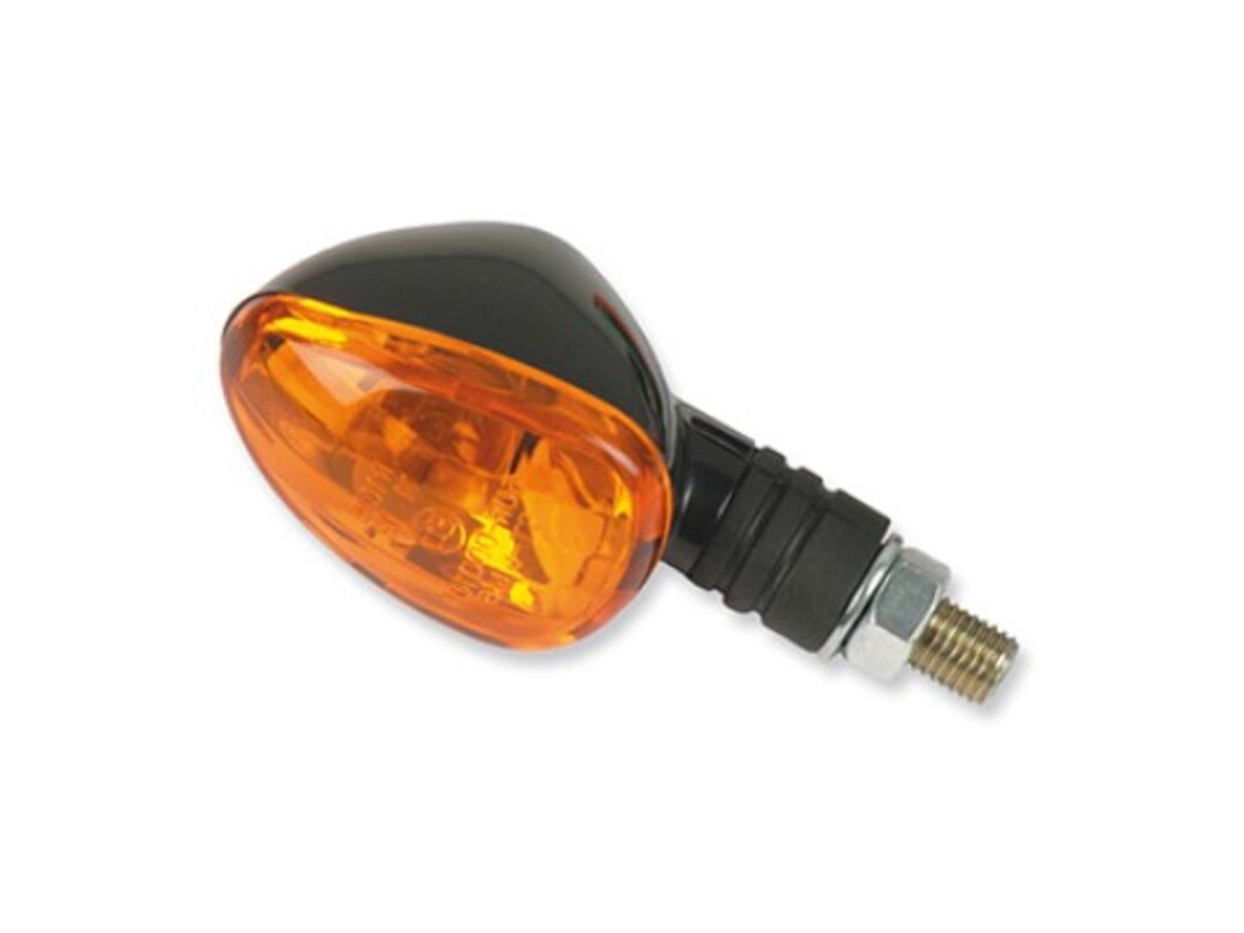 Conjunto de Piscas Universais V PARTS Braço Curto preto. Cristal âmbar 1