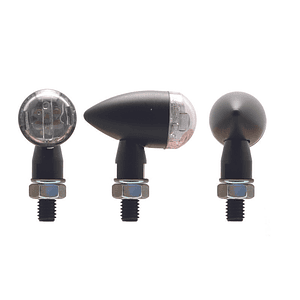 Piscas V PARTS Shell XS LED preto universal