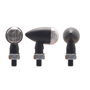 Piscas V PARTS Shell XS LED preto universal