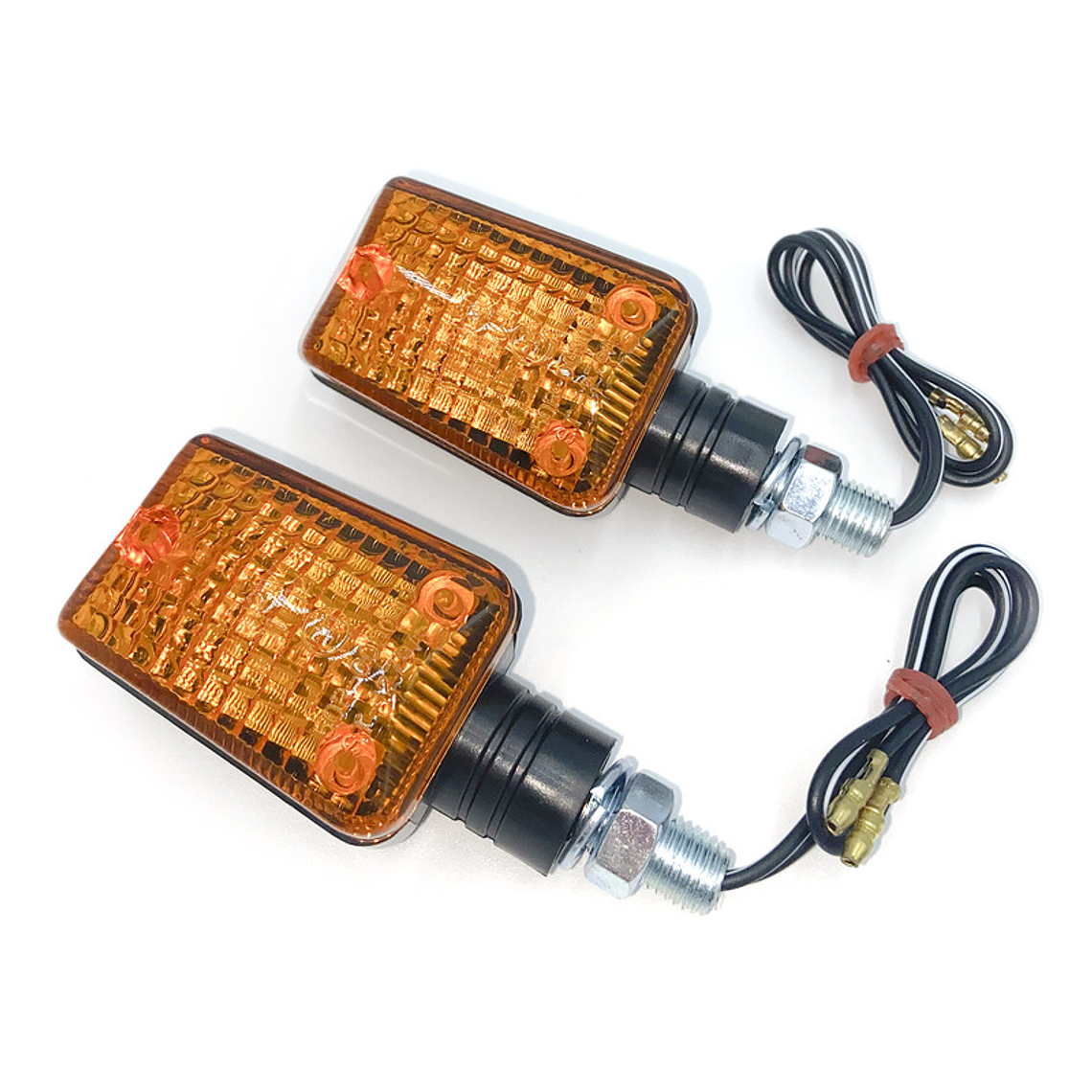 Pisca, preto-Curto-âmbar 1