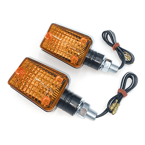 Pisca, preto-Curto-âmbar