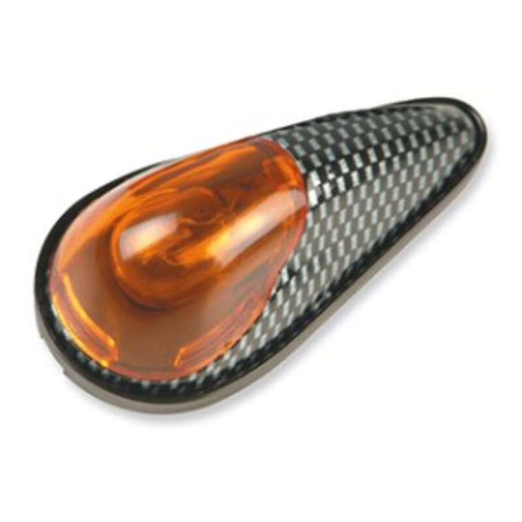 Pisca maxi-lágrima, carbono. Cristal afumado 1