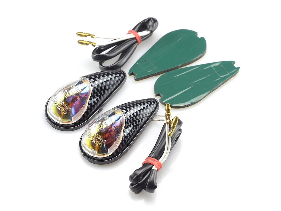 Pisca maxi-lágrima, carbono. Cristal láser 1