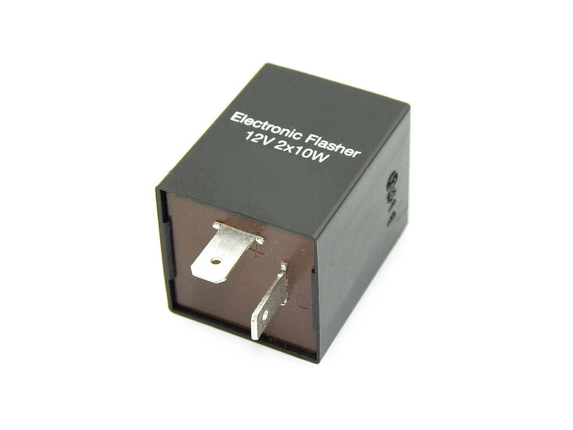 Relé de piscas V PARTS CC 12V 10W 2 terminais 1