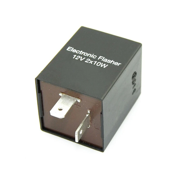 Relé de piscas V PARTS CC 12V 10W 2 terminais 1