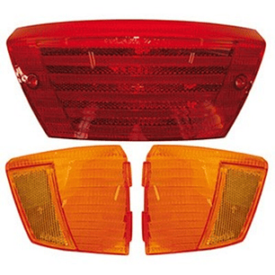 Vidro Pisca Traseiro Dto.