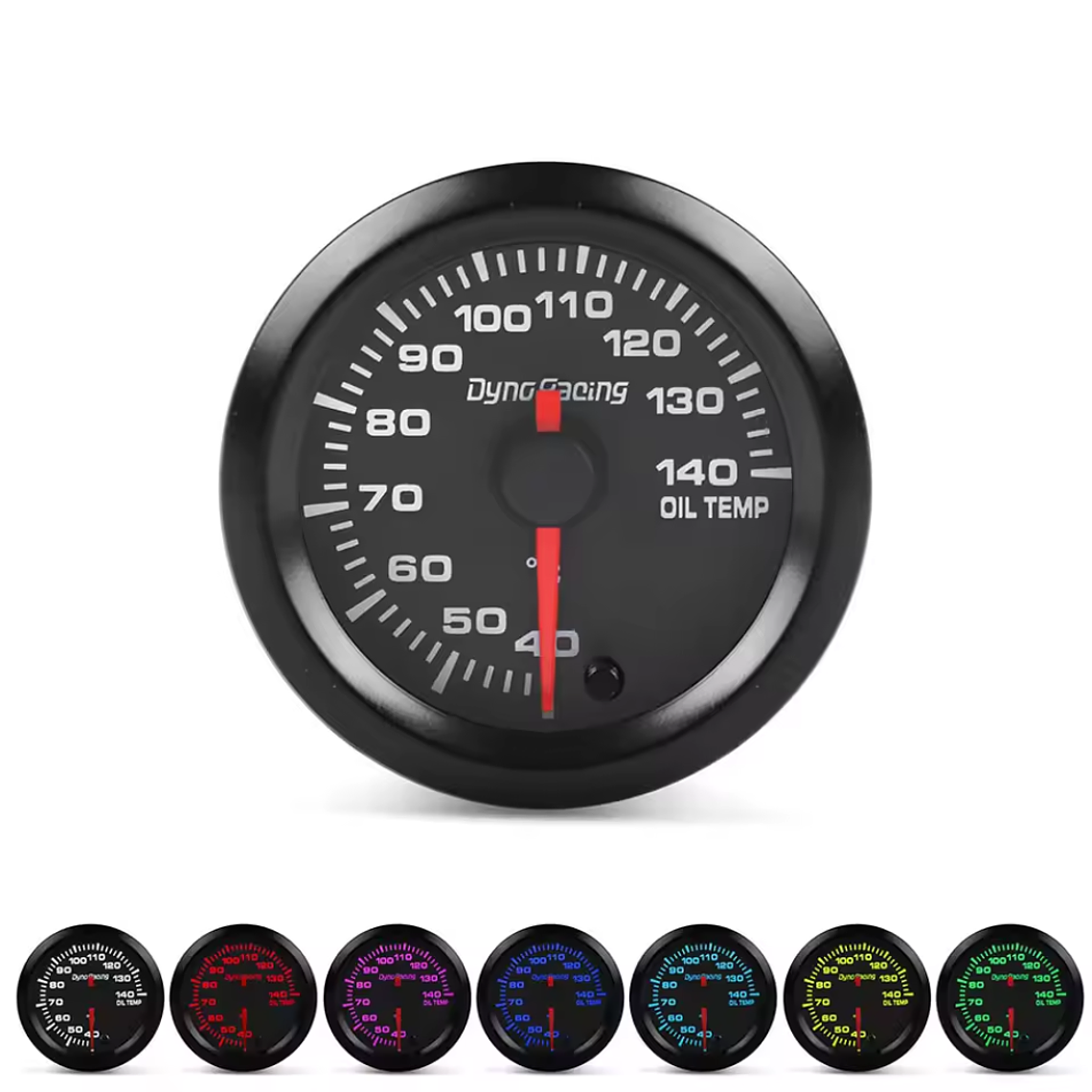 Manómetro Temperatura Óleo Preto 52 mm 1