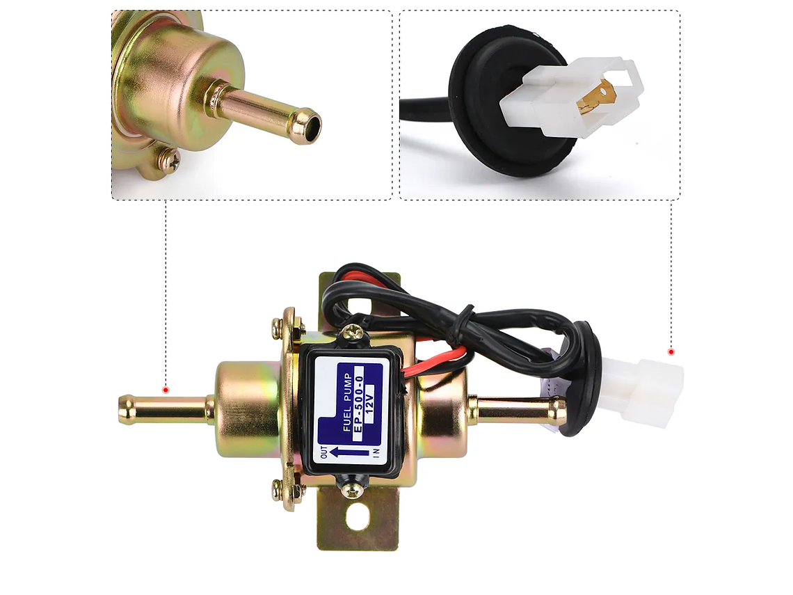 Bomba Combustível Elétrica 12V 2