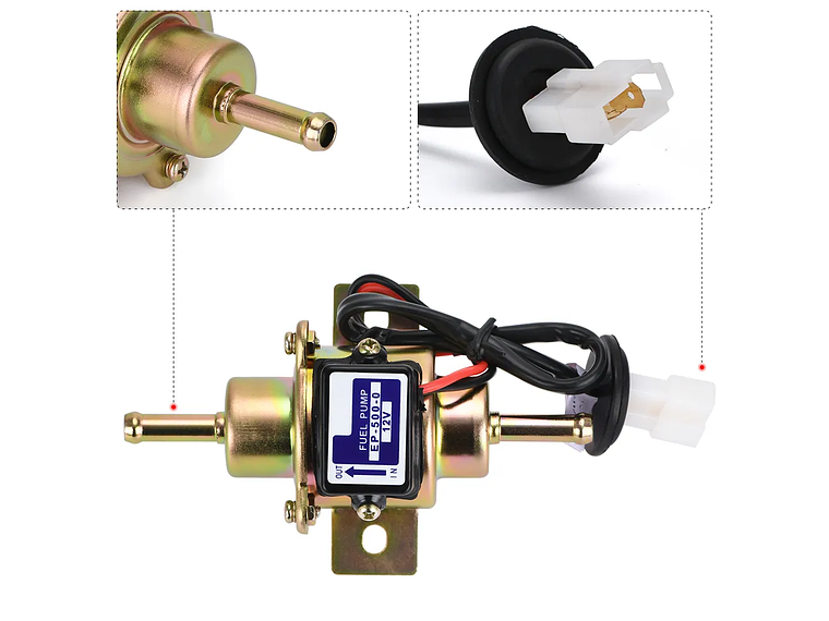 Bomba Combustível Elétrica 12V 2