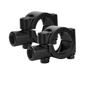 Suporte de Montagem Espelho de Mota no Guiador (Preto) 