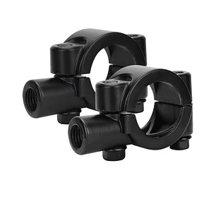 Suporte de Montagem Espelho de Mota no Guiador (Preto) 